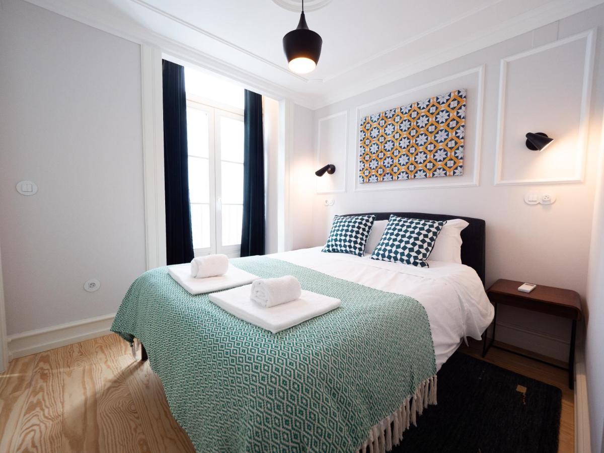 Augusta 229-5E-City Center Apt- Balcony & Elevator 리스본 외부 사진